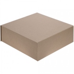 Коробка Quadra, крафт, 31х30,5х10,5 см; внутренние размеры: 29,7х29,7х10 см
