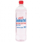 Жидкость антисептическая для рук EcoSanutel, с витамином Е, 1л