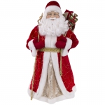 Декоративная кукла "Дед Мороз в красном костюме", 61см
