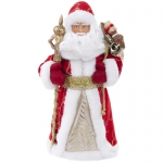 Декоративная кукла "Дед Мороз в красном костюме", 41см