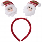 Карнавальное украшение на голову "Дед Мороз в полосатом колпаке", полипропилен с декором из нетканог