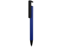 Ручка-подставка шариковая «Кипер Металл», синий/черный, металл/пластик