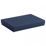 Коробка под ежедневник Startpoint, синяя, 22,2х16х3,3 см; внутренний размер: 21,2х15х2,9 см