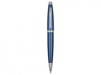 Ручка металлическая шариковая «Сан-Томе», синий/серебристый, металл