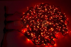 Гирлянда "LED ClipLight" 24V, 3 нити по 20 м, свечение с динамикой, цвет диодов Красный