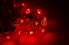 Готовый комплект Белт-Лайт 10м. 30 ламп красный черный провод КАУЧУК