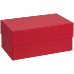 Коробка Storeville, малая, красная, 21,1х11,8х9,8 см; внутренние размеры: 20,2х10,8х9,5 см