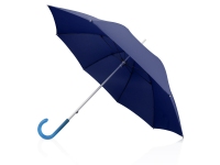 Зонт-трость «Коди», синий, эпонж/металл/пластик/шелк