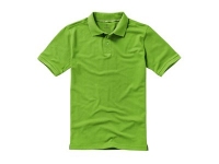 Рубашка поло "Calgary" мужская, зеленое яблоко