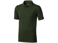 Рубашка поло "Calgary" мужская, зеленый армейский