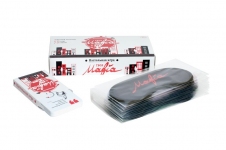Игра "Твоя мафия" полный комплект (15 карт, 10 масок, чехол для карт, инструкция и подарочная упаковка)