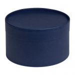 Коробка Compact, синяя, диаметр 20,5 см, высота 12,5 см