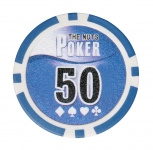 Фишки для игры в покер NUTS номиналом 50 (25шт)