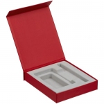 Коробка Latern для аккумулятора и ручки, красная, 17,5х15,5х3,3 см