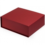 Коробка Flip Deep, красная, 24,5х21х8,8 см; внутренние размеры: 24х19,5х7,5 см