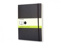 Записная книжка Classic Soft, ХLarge (нелинованный), черный, бумага/полиуретан