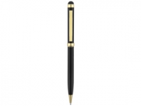 Ручка-стилус шариковая «Голд Сойер», черный/золотистый, металл