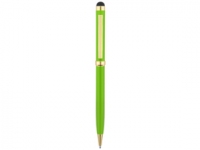 Ручка-стилус шариковая «Голд Сойер», зеленое яблоко/золотистый/черный, металл