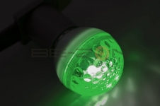 Светодиодная Лампа - строб Е27 50мм зеленая