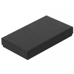 Коробка Slender, малая, черная, 17,2х10,3х2,9 см; внутренние размеры 16,4x10x2,4 см