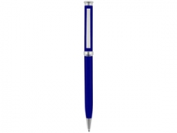 Ручка металлическая шариковая «Сильвер Сойер», синий/серебристый, металл