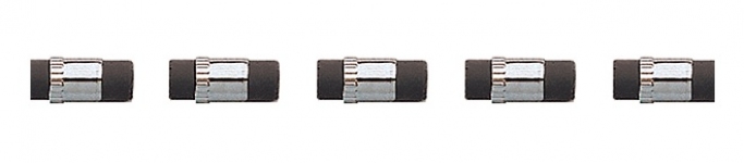 Ластик Cross для механических карандашей без кассеты на 0.5 и 0,7 мм (5 шт); блистер