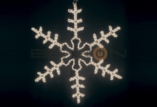 Фигура "Большая Снежинка" цвет белый, размер 95x95 см