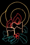 Фигура "Две свечи", размер 100x75 см