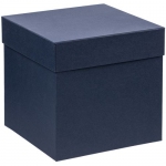 Коробка Cube, M, синяя, 20х20х19.5 см; внутренние размеры: 19х19х19 см