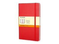 Записная книжка А5  (Large) Classic (в линейку), красный, бумага/полипропилен