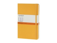 Записная книжка А5  (Large) Classic (в линейку), оранжевый, бумага/полипропилен