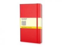 Записная книжка А5  (Large)  Classic (в клетку), красный, бумага/полипропилен