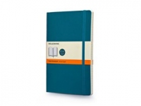 Записная книжка А5  (Large) Classic Soft (в линейку), бирюзовый, бумага/полиуретан