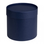 Коробка Circa S, синяя, диаметр 16 см, высота 15,5 см