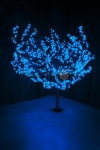 Светодиодное дерево "Сакура", высота 1,5м, диаметр кроны 1,8м, синие светодиоды, IP 54, понижающий трансформатор в комплекте,