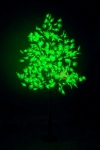 Светодиодное дерево "Клён", высота 2,1м, диаметр кроны 1,8м, зеленые светодиоды, IP 65, понижающий трансформатор в комплекте,