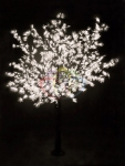 Светодиодное дерево "Сакура", высота 3,6м, диаметр кроны 3,0м, белые светодиоды, IP 54, понижающий трансформатор в комплекте,