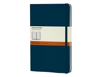 Записная книжка А5 (Large) Classic (в линейку), голубой сапфир, бумага/полипропилен