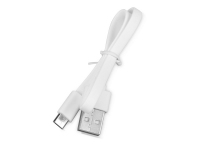 Кабель USB 2.0 A - micro USB, белый, пластик