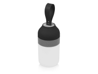 Портативный беспроводной Bluetooth динамик «Lantern» со встроенным светильником, черный/серебристый/белый, пластик, силикон, алюминий