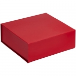 Коробка BrightSide, красная, 20,5х20х8 см, внутренние размеры: 19,7х19,2х7,4 см