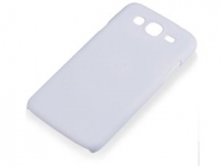 Чехол для Samsung Galaxy Mega 5.8.19152 White, белый, soft-touch пластик