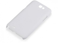 Чехол для Samsung Galaxy Note 2 N7100 White, белый, soft-touch пластик
