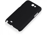 Чехол для Samsung Galaxy Note 2 N7100 Black, черный, soft-touch пластик
