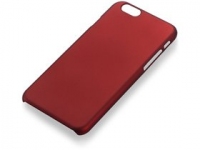 Чехол для iPhone 6, красный, soft-touch пластик