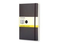 Записная книжка А6 (Pocket) Classic Soft (в клетку), черный, бумага/полиуретан