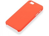 Чехол для iPhone 5 / 5s, оранжевый, soft-touch пластик