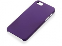 Чехол для iPhone 5 / 5s, фиолетовый, soft-touch пластик