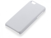 Чехол iPhone 5C, белый, soft-touch пластик