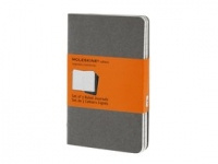 Набор записных книжек Cahier, Pocket (в линейку), А6, серый, бумага/картон